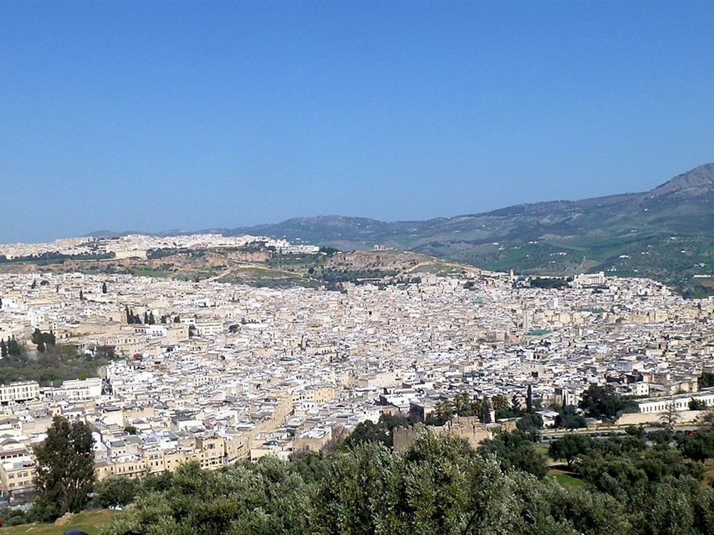 Vue sur Fès, Maroc